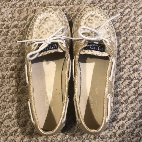 Sperry sparkle cheetah boat shoe - Picture 3 of 11